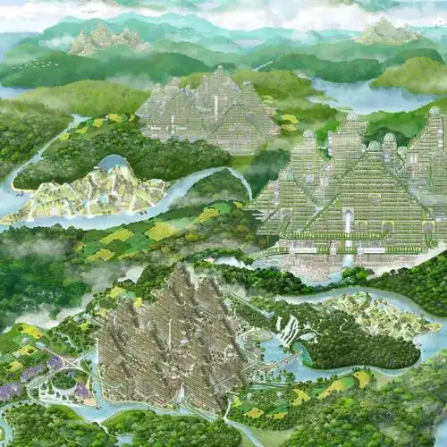 仿生生态城市设计城市设计留学作品集制作