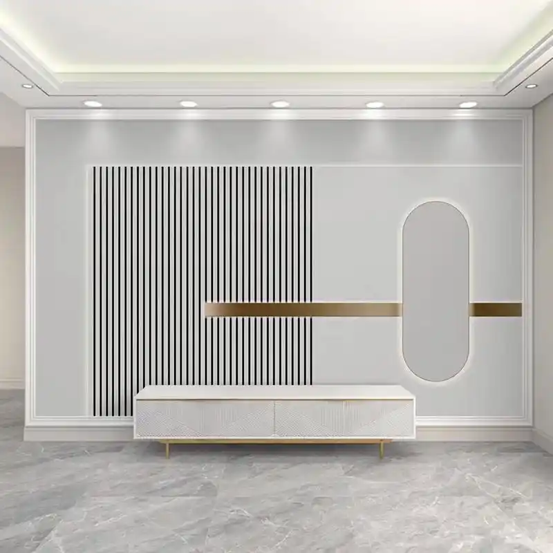 壁布简约卧室影视墙布简单大气2022新款电视机背景墙壁纸轻奢 - 抖音