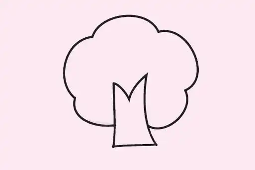 大树简笔画大树怎么画简单又好看