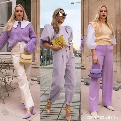 最神秘的颜色,紫色也是尊贵的象征,是皇家贵族最常搭配搭配的颜色之一