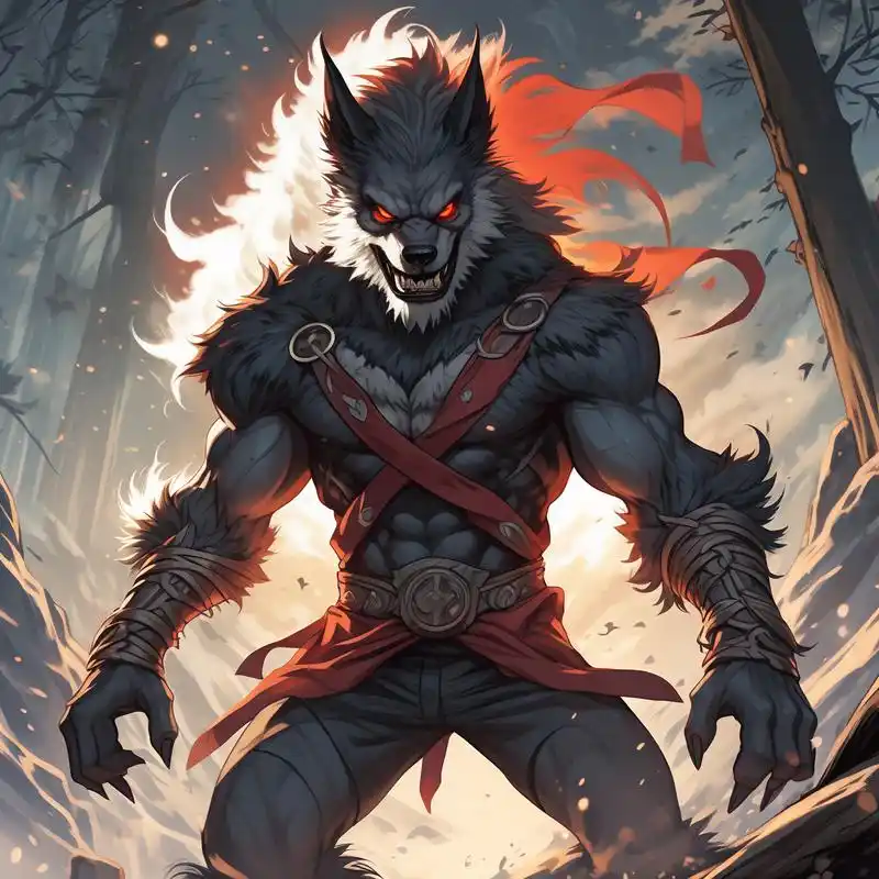 99今天给大家带来一组超酷的狼人头像,绝对能让你在朋友圈独树一帜!