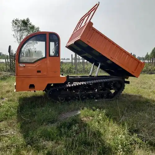 履带运输车工程翻斗爬山虎搬运车