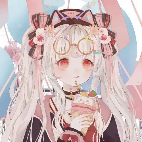 粉色系女生动漫头像