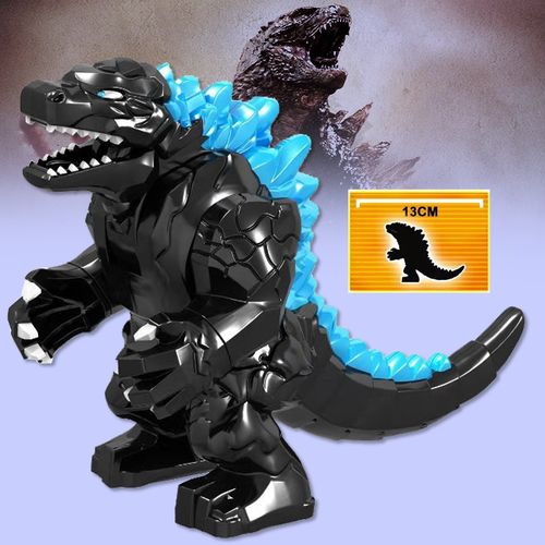 兼容乐高电影第三方moc国酷gxl048怪兽之王哥斯拉拼装积木玩具