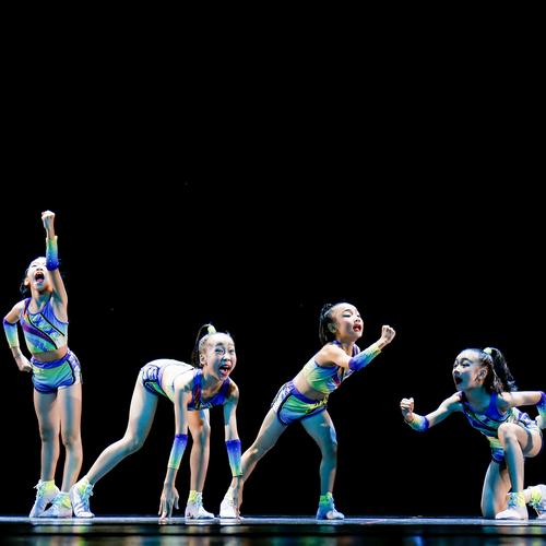 第十届小荷风采传接棒儿童舞蹈服演出服女童新款小学生运动表演服