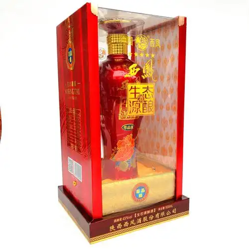 包邮批发52度浓香型 西凤酒尊品 粮食高度白酒礼盒装整箱婚宴