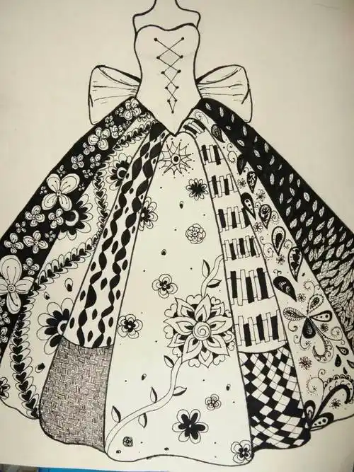 画裙子 画裙子 晚礼服