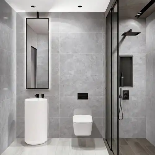 伊莉莎白瓷砖产品高颜值卫生间设计搭配效果图