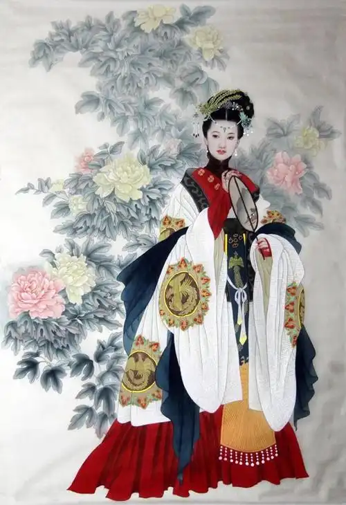 王美芳wmf 工笔仕女的作品信息