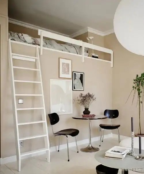 35平现代简约风小户型!卧室床现代简约卧室设计图片赏析