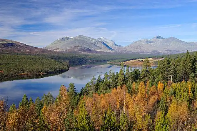 斯堪的纳维亚山脉图片_全景网