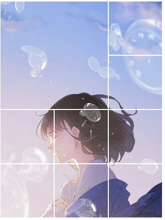 这个是qq里面的照片墙是一个一个拼成的