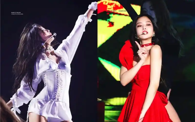 jennie金智妮-solo 白月光&红玫瑰现场直拍混剪