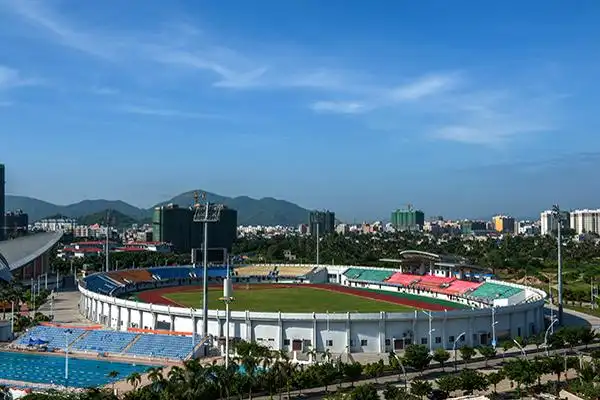 陵水体育馆广场交通路线指引