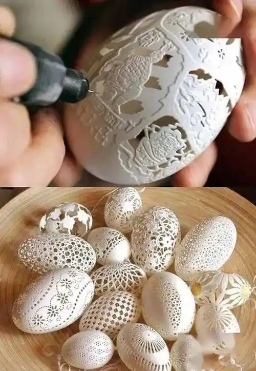 端午节吃鸡蛋,然后用鸡蛋壳创意改造,变身艺术品吧_教育部_作品_刺绣