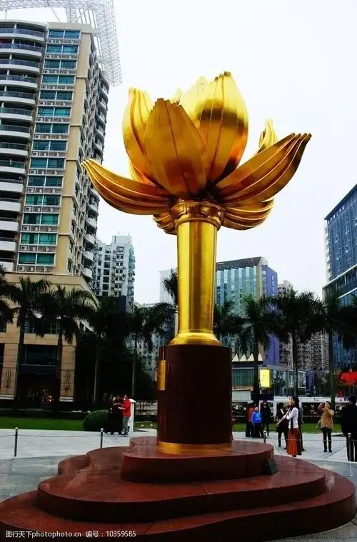 澳门金莲花标志图片