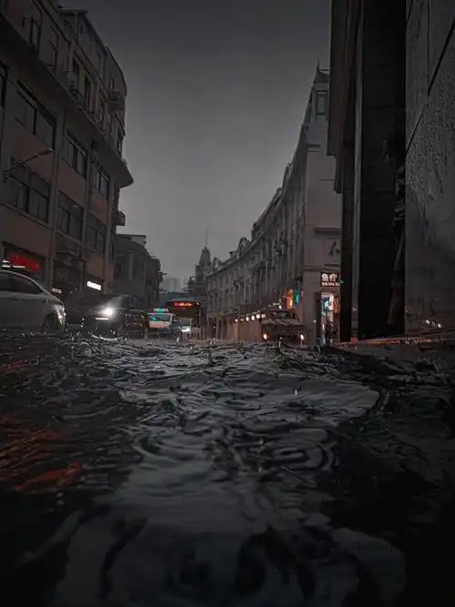 接连几天大雨的厦门