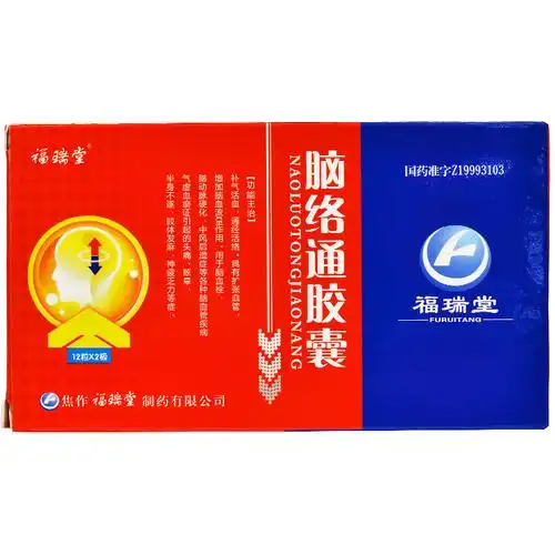 福瑞堂 脑络通胶囊 0.5g*24粒/盒
