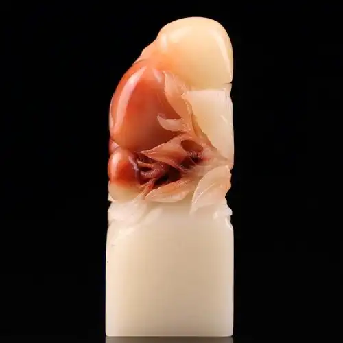 寿山芙蓉石寿桃