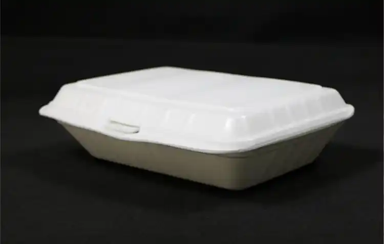 包邮一次性泡沫饭盒快餐外卖方盒一次性餐盒泡沫打包盒120个