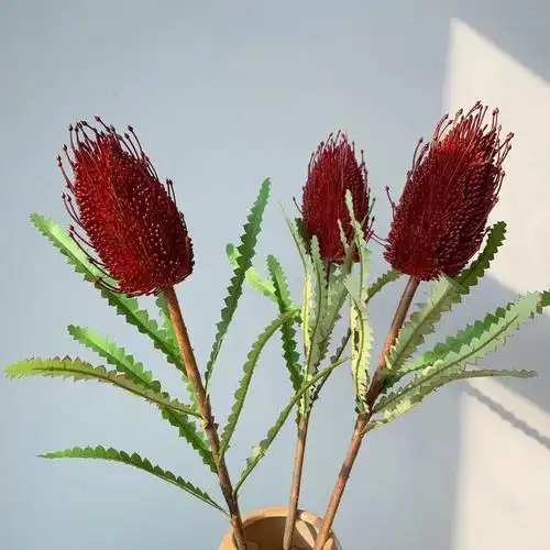 仿真花 佛塔花 斑克木高端绢花批发假花装饰软装跨境电商货源