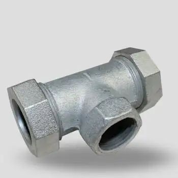 镀锌快接三通弯头 水管抢修铁快接 铁管漏水接头4分6分25 32 40 快接