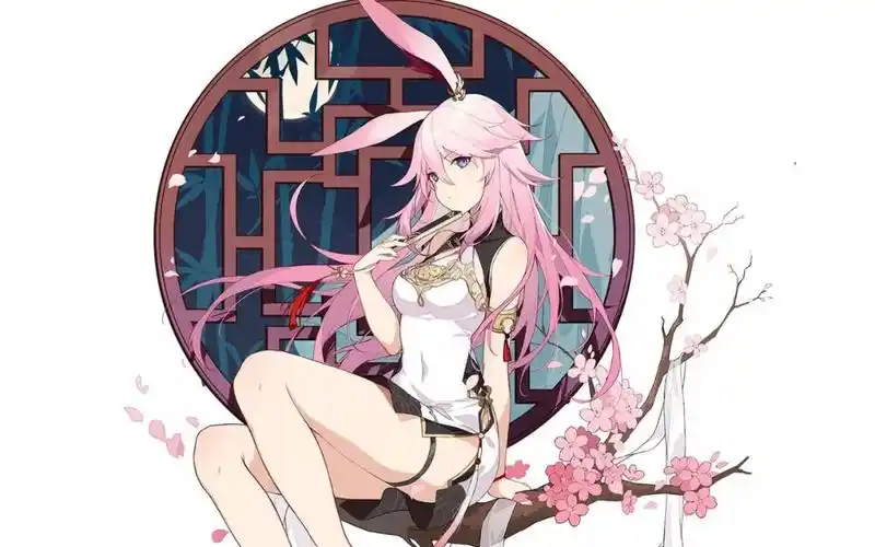 《崩坏3》动态壁纸 八重樱-旗袍 ps&ae制作