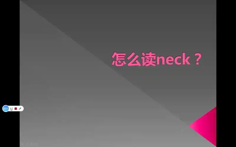 neck怎么读