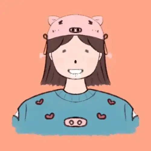 打卡#每日一画  #画画  猪猪女孩小头像