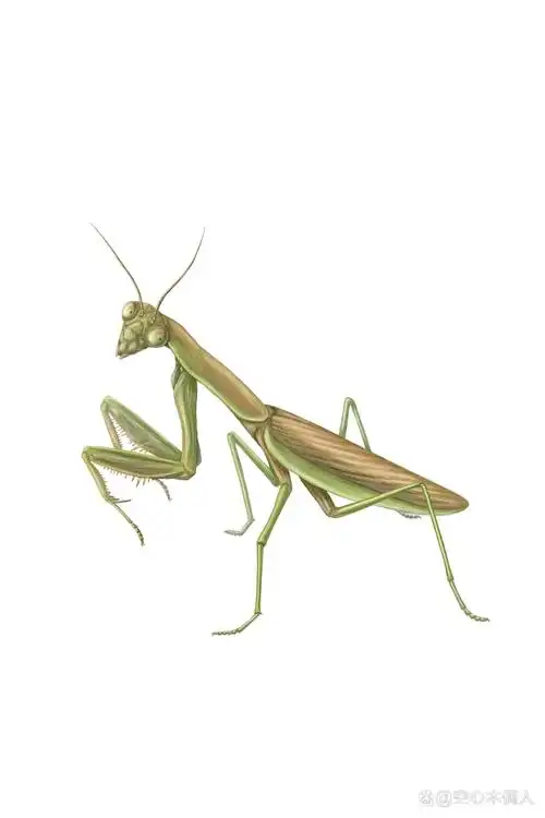 绘画素材1000更—螳螂组图