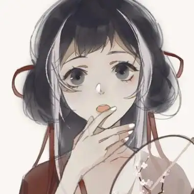 二次元古风少女图片头像高清唯美的优质古风动漫女头