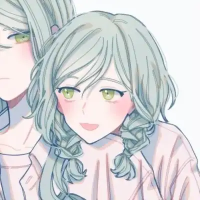 动漫百合情侣头像一对
