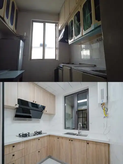 上海旧房翻新改造,10年90平米自住老房翻新