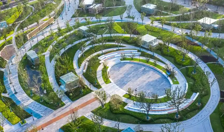 嘉兴南湖市民广场骏地设计