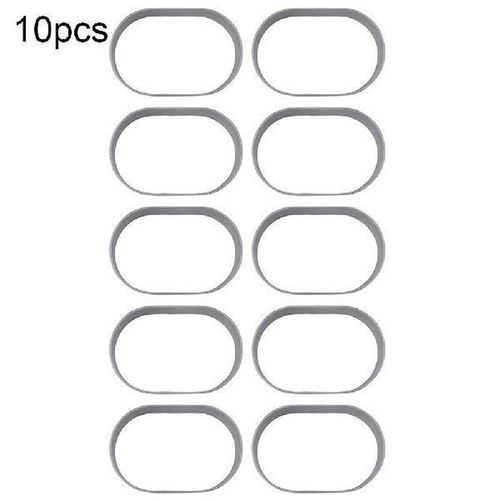 10pcs mini aluminium oval egg shape cheese cake rings