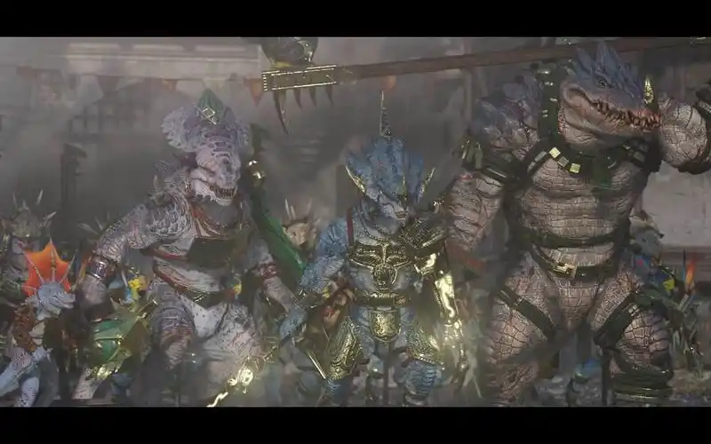 【全面战争:战锤2】守卫者 - 蜥蜴人动画_哔哩哔哩bilibili_战锤全面