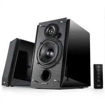 edifier 漫步者 r1800bt 蓝牙音箱 黑色