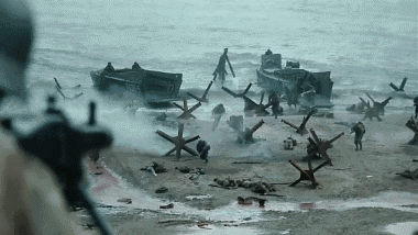 1944年诺曼底战役登录之日奥马哈海滩的死神机枪手海恩塞弗罗