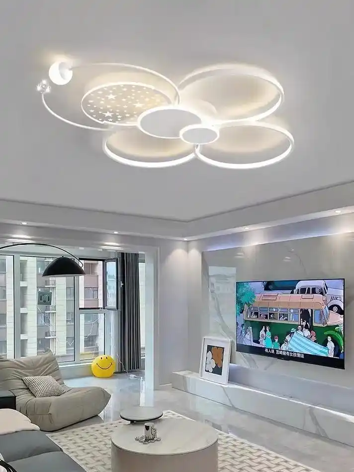 2023新款现代简约客厅灯具推荐!现代简约装修风格,独特个 - 抖音