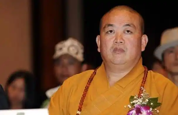 原创少林寺主持释永信书法一张15万网友一手江湖字一颗红尘心