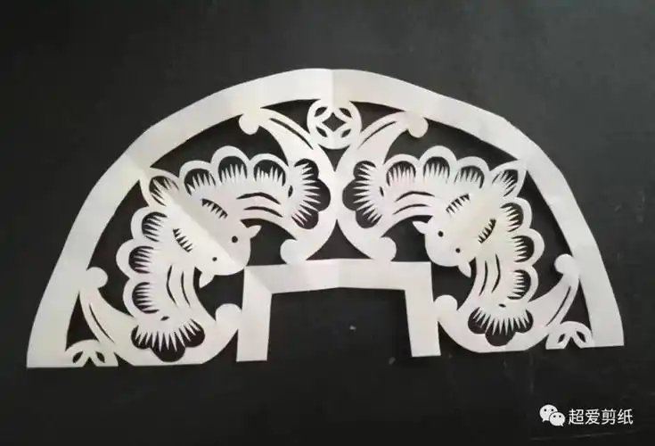 动物纹样剪纸第81节 福在眼前(蝙蝠)