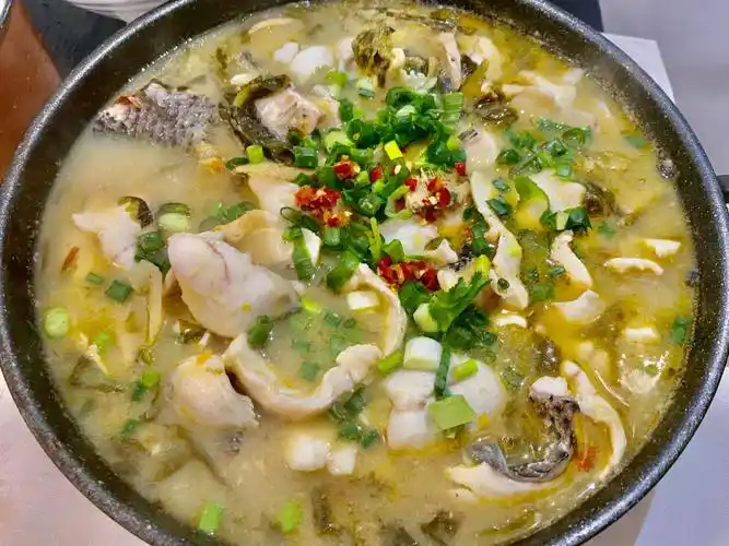 天气冷了给自己做个酸菜鱼吧