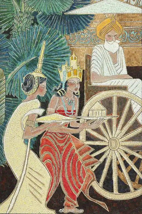 镶嵌工艺图片镶嵌艺术作品