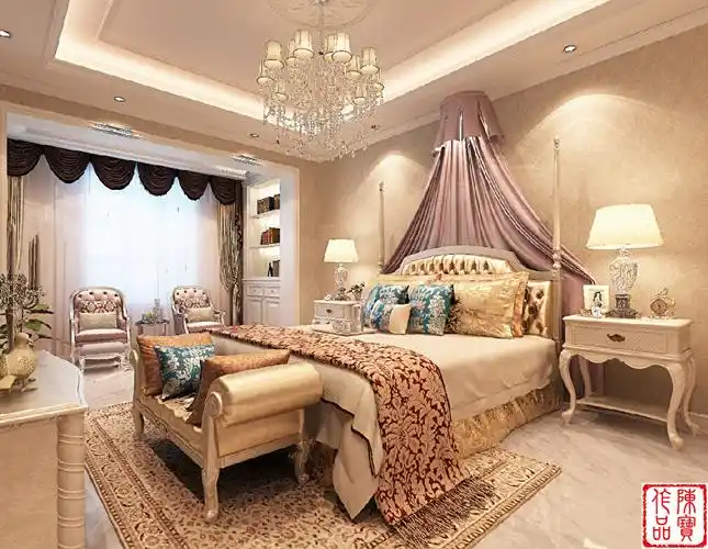 220㎡欧式豪华别墅豪宅装修案例_效果图_土巴兔装修网