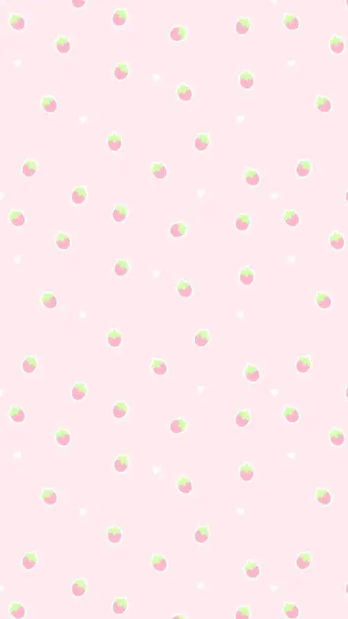 草莓平铺粉色. - 堆糖,美图壁纸兴趣社区