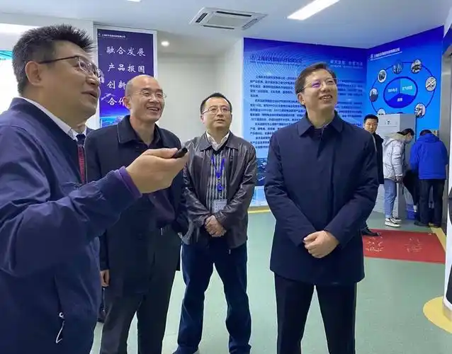 张建明副主任赴航天 811 所航天氢能公司和上海新华控制技术(集团)