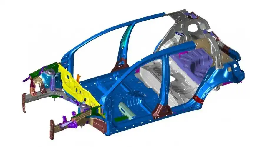 车身骨架-汽车模具 设计 覆盖件 冲压