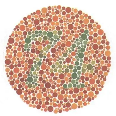 2021版色盲检测图,倘若有三张看不清,那么就别再浪费报考费(100个色盲