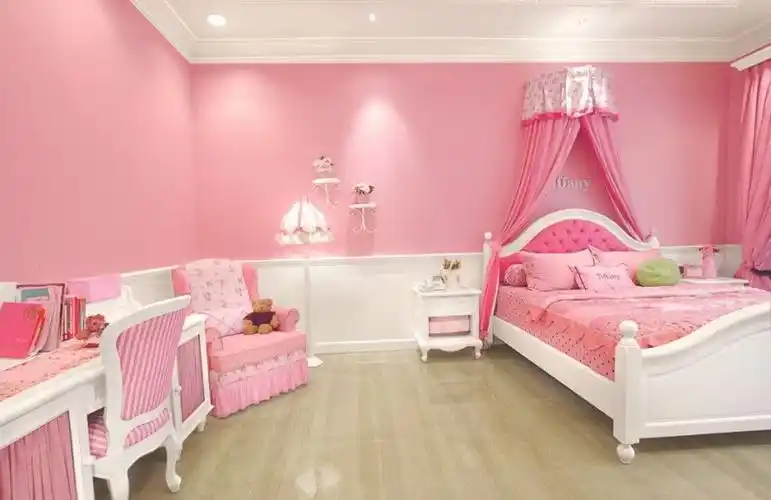 少女心瞬间爆棚,粉萌粉萌的公主房_粉色