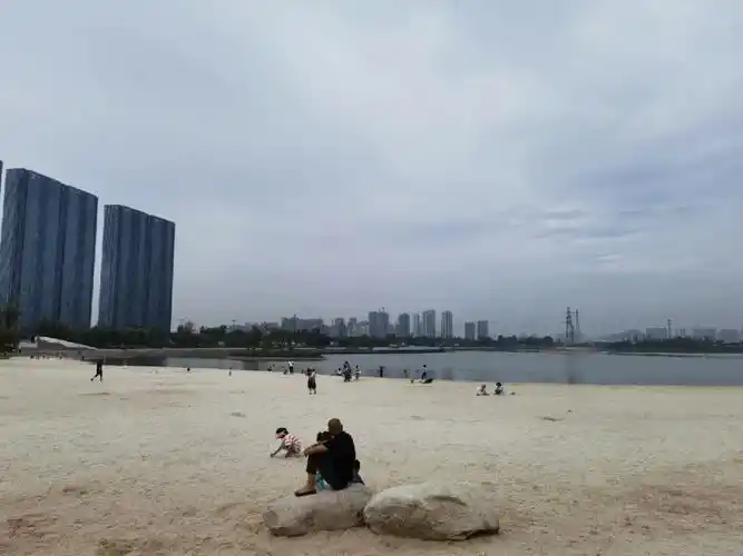 西安的马尔代夫沣河金湾南沙难